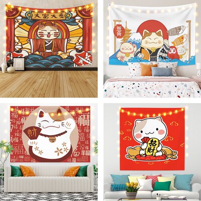 Cute lucky cat hot selling net red live broadcast backgroun