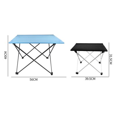 Portable Table Foldable Folding Camping Hiking Desk Travelin