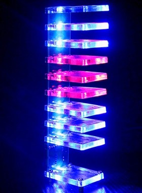 Hot TTKK DIY VU Meter 10 Level Column Light LED Professiona