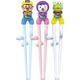 One pair Child chinese training Chopsticks Baby Dinner Study