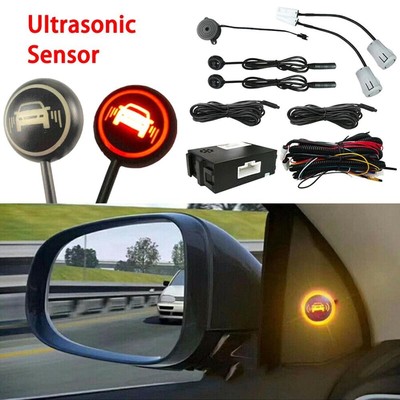 Car Blind Spot Monitoring System Ultrasonic Sensor Distance