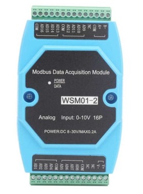 1 pc Voltage Acquisition Module Data Collector Logger 16AD 0