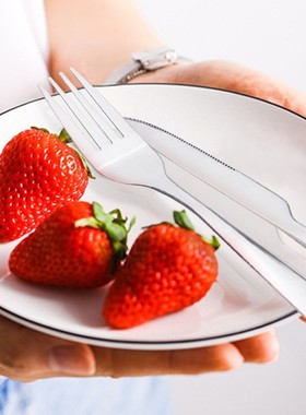 Tableware Cutlery-Set Lunch-Pack Picnic Travel Stainless-Ste