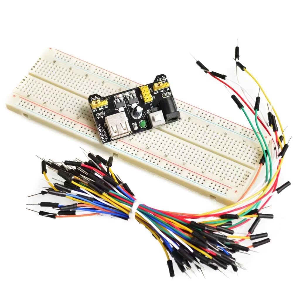 MB102 Breadboard power module+MB-102 830 points Solderless P