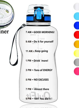 BuildLife 1.3L  Water Bottle For Bpa Free Tritan Outdoor S