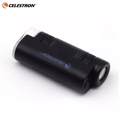 CELESTRON Portable Hand Monocular Microscope 60X 120X Stepl