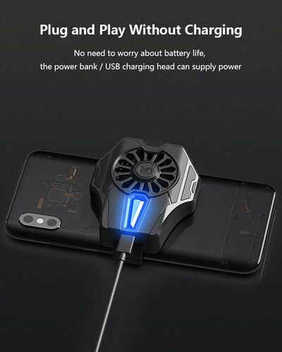 MEMO Mobile Phone Radiator PUBG Gaming Phone Cooler Water c