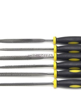 6Pcs 140mm Mini Metal Filing Rasp Needle File Wood Tools Han