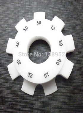 1-9mm Round plastic feeler gauge Accuracy 0.05mm for Automot