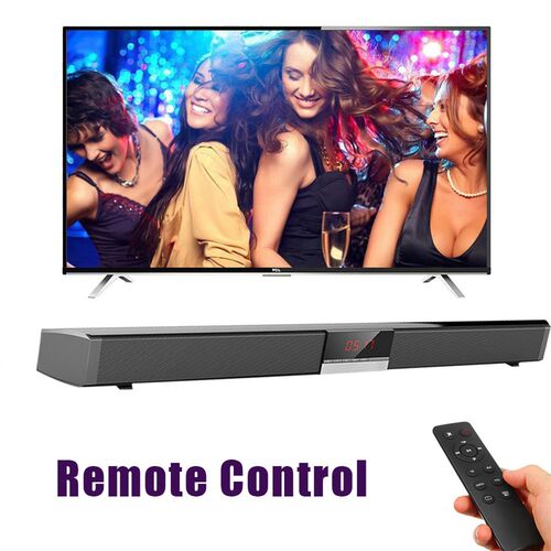 SR100 LED Display V Sound Bar Wired and Wireless bluetooth H