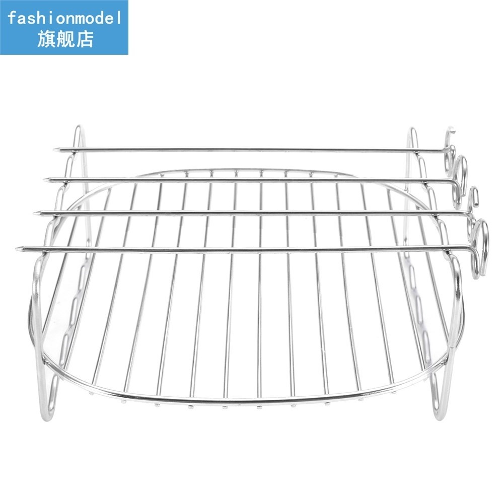 Holder Skewers Baking Tray Home BBQ Rack Air Fryer Replaceme