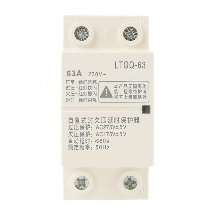 Voltage Protector Relay Automatic Reconnect Over Voltage And