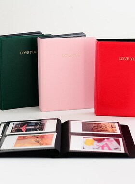 64 Pockets 3 Inch Fujifilm Instax Mini Film Photo Paper Alb