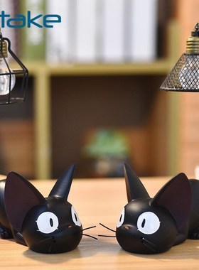 Litake Anime Studio Ghibli Miyazaki Hayao JiJi cat night li