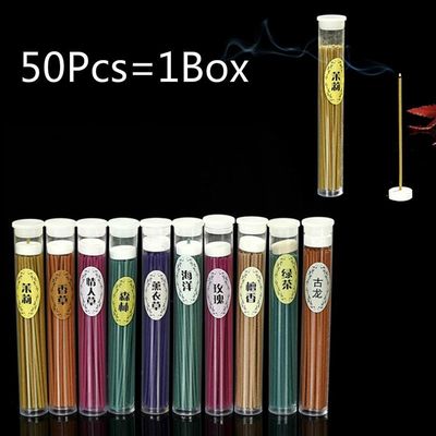 50Pcs/1box Sticks Incense Aromatherapy Fragrance Spices Fres