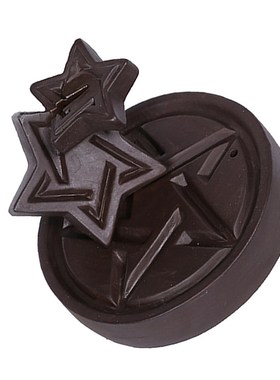 1Pc Purple Sands Antique Incense Holder Decorative Reflux