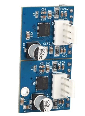 Dual-Drive Expansion Module TMC2224 PCB Blue High Stability