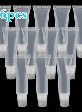 36pcs 10ml Lip Gloss Tube Transparent Refill Empty Container