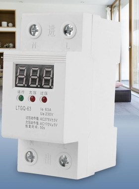 Automatic Relay Protector 230V AC Reconnect Voltage Protecto