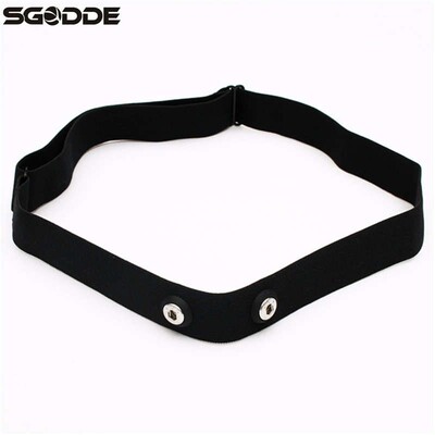 Elastic Chest Mount Belt Strap Bands Adjustable Sport Heart