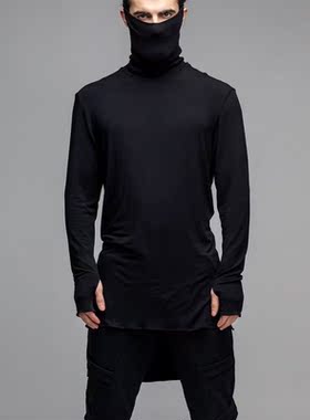 2020 Fashion Hanging Ears Design Turtleneck Pullover Thin B