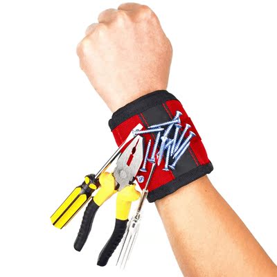 Adjustable Magnetic Wristband Hand Wraps DIY Electrician Too
