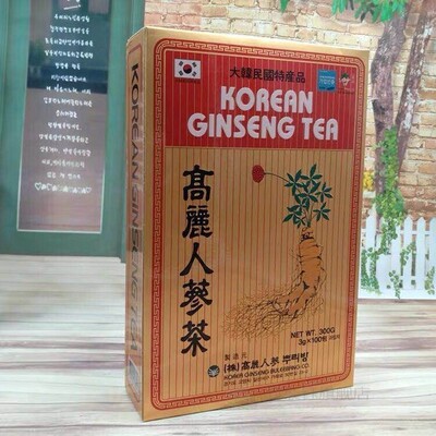 Organic Korean ginseng tea  Korean Ginseng Extract 1 box =