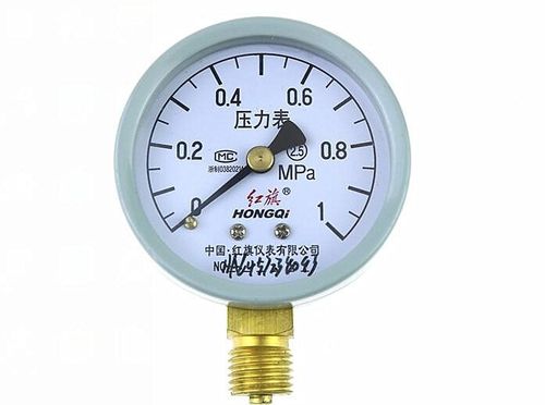 Pressure gauge 0-1 MPa water pressure testing vacuum negativ