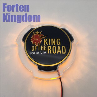 1PC  Scania King Of The Road Truck Custom Front Grille Emble