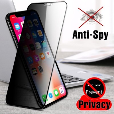 Anti Spy Tempered Glass for Iphone 12 Pro Max Privacy Screen