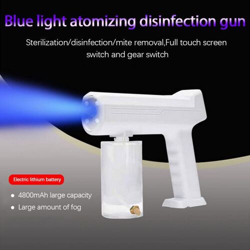300ML Wireless Electric Sanitizer Sprayer Disinfects Blue