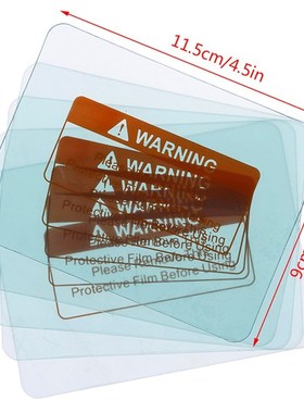 5pcs/lot Transparent Spare Welding Shield Cover Lens Protect