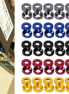 New Aluminum Alloy M4 Anodized Countersunk Head Bolt Washers