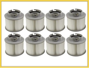 Sweden Norway MSPA REPLACEMENT FILTER PACK X 8 INFLATABLE HO
