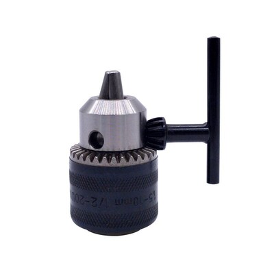 1pcs 1.5-10mm B12 3/8 Thread Drill Chuck Conversion Drill Ch
