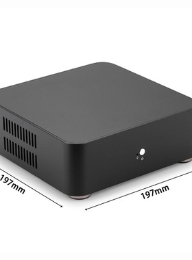 RGeek Aluminum Mini ITX Computer Case PC Case Chassis HTPC S