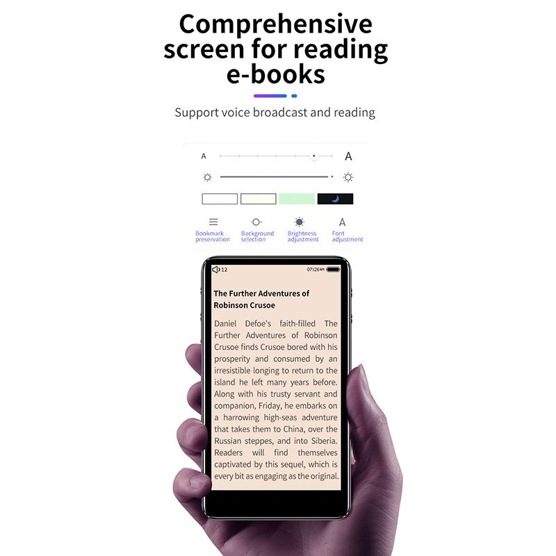 C98 MP3 Music Player MP4 Watch Movie Video MP5 Walkman FM Ra