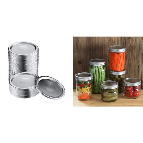 Regular Mouth Canning Lids - Mason Jar Lids Fit For Ball