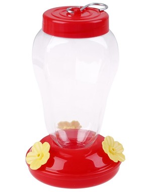 1pcs Plastics Bird Water Feeder Bottle Hanging Hummingbird F