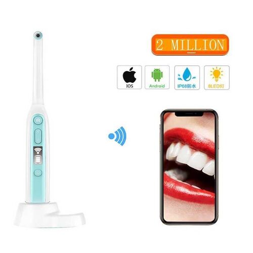 Wireless Wifi Oral Dental Endoscope 8 adjustable led lights