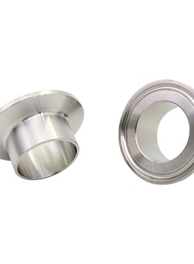 SS 304 Sanitary Pipe 19mm-219mm OD Tube Weld Ferrule Tri Cla