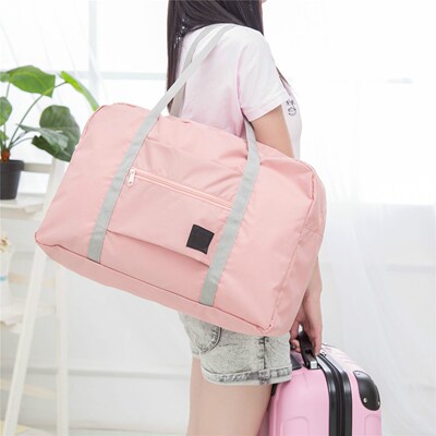 Folding Travel Bag Nylon Travel Bags Hand Luggage for Men &