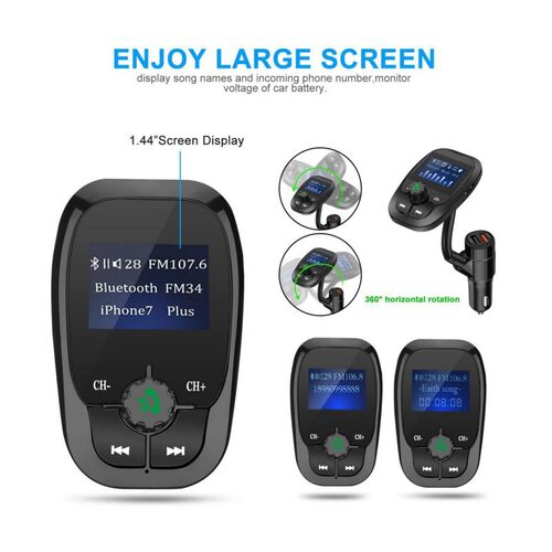 Car MP3 Player Wireless A2DP Bluetooth HandsFree Car Kit FM