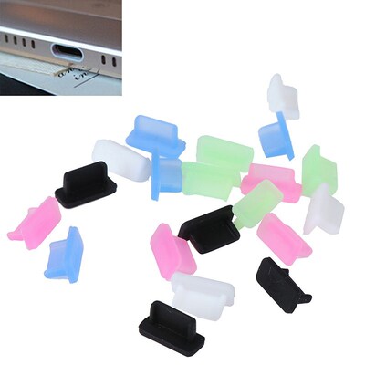 New 10pcs Type C Plug Cover USB 3.1 Type C Anti Dust Rubber