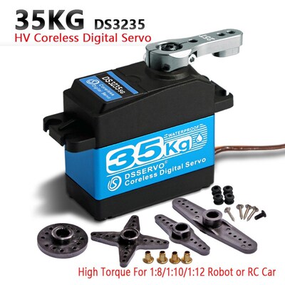 1X35kg /25kg high torque Coreless motor servo DS3235 and DS3