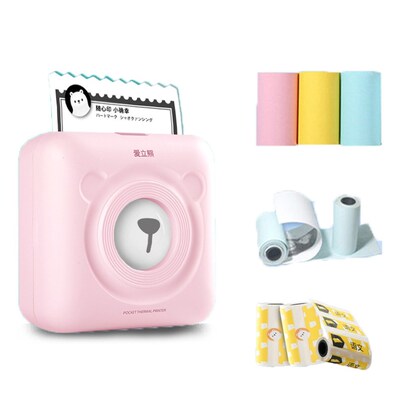 Peripage A6 Mini Photo Printer Small Pocket Inkless Bluetoot