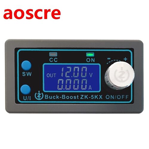 DC DC Buck-Boost Converter CC CV 0.6-36V 5A 80W Adjustable R