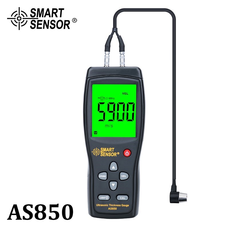 Digital ltrasonic Thickness Gauge Sound Velocity Meter Steel