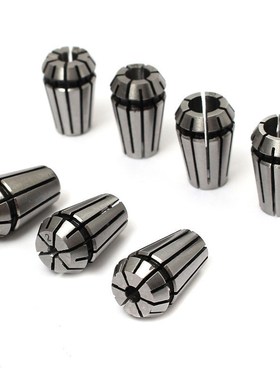 7Pcs/Set ER11 Spring Collet 1-7mm Chuck High Precision Colle