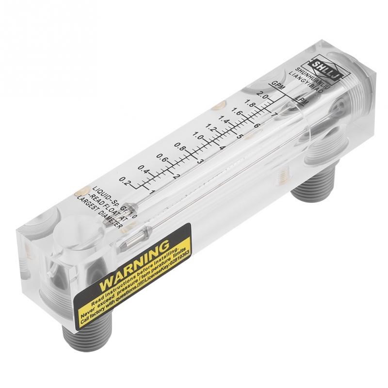 0.2-2GPM1-7LPM Panel Type Glass Liquid Flowmetre Water Flow